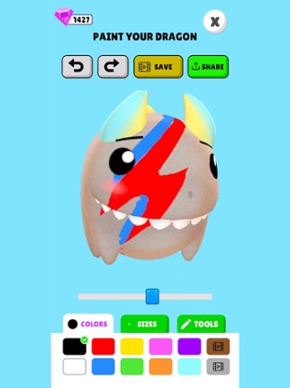 Dragon Widget Game screenshot