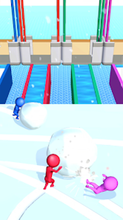 Snow Race: Snow Ball.IO screenshot