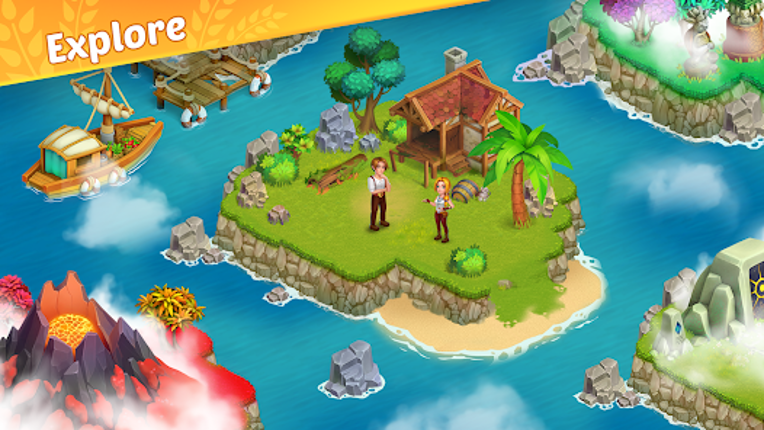 Dreamy Harvest: Farm Island screenshot