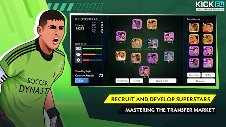 KICK 25: Pro Football Manager Image