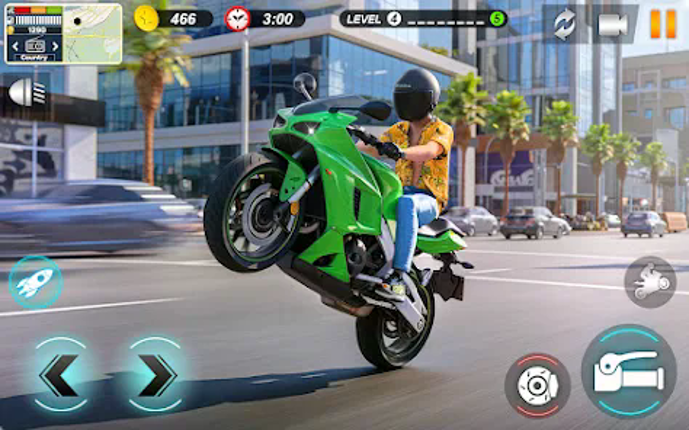 Moto Bike Racing Bike Game 3D Image