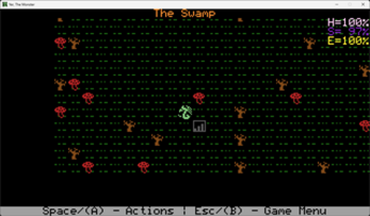 A Game in VB.NET About Yer the Monster and Starting with Nothing Image