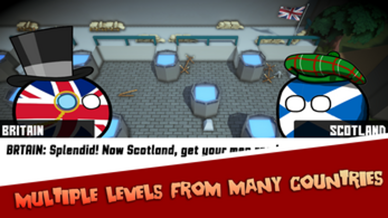 POLANDBALL - BALLS ON DEFENSE screenshot