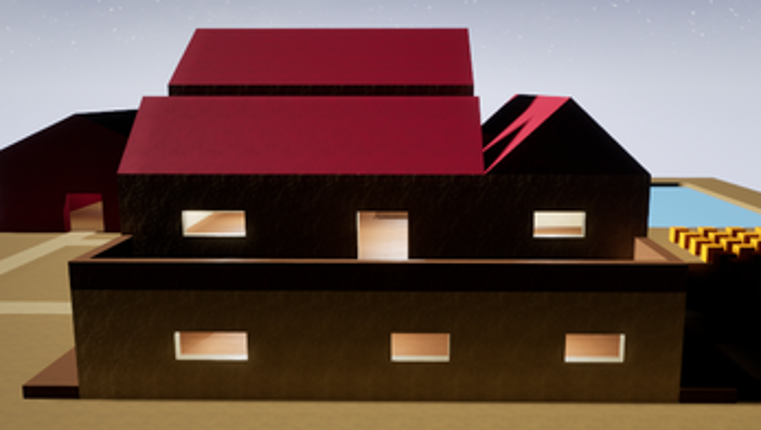 Farm House Whitebox Level screenshot