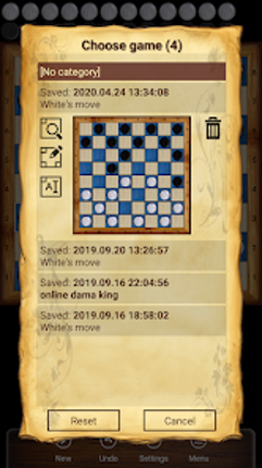 Brazilian Damas - Online screenshot