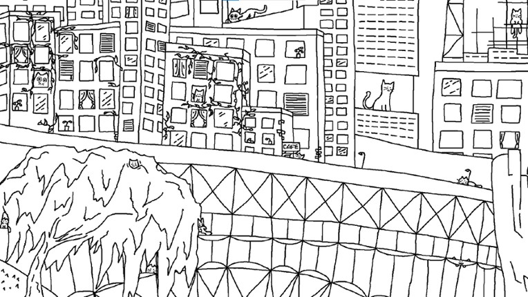 Looking For Cats In a Badly Drawn City screenshot