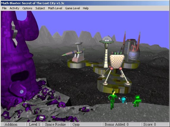 Math Blaster: Episode Two - Secret of the Lost City Image