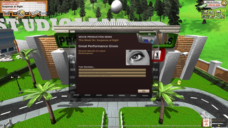 Movie Studio Boss: The Sequel screenshot