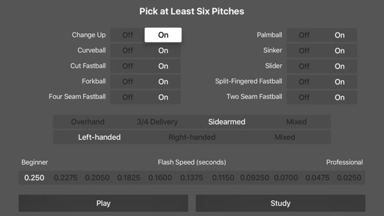Pitch Grips - A Training App screenshot