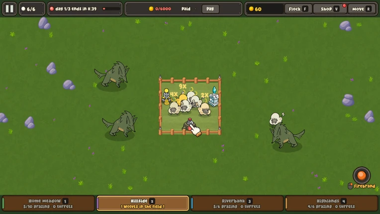 Sheepfold Defence screenshot