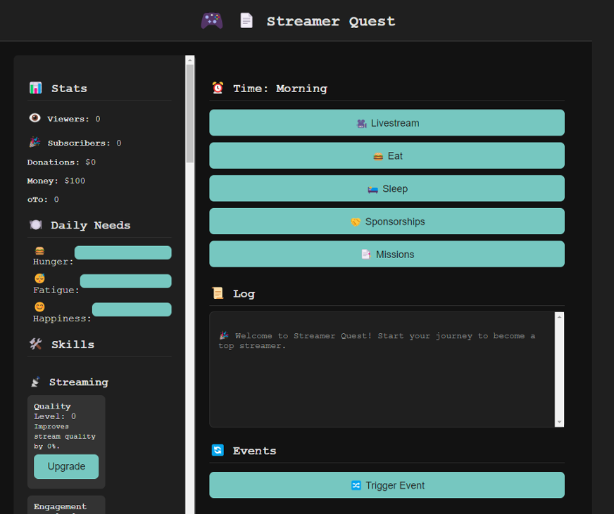 Games like Streamer Quest