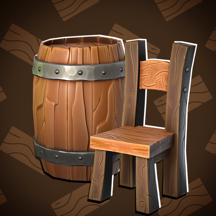 Games like Stylized Wooden Furniture Pack | 3D Lowpoly Assets