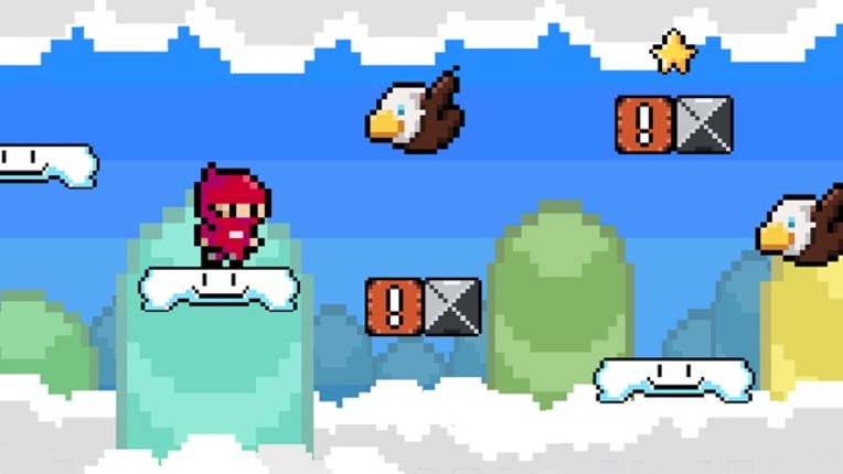 Super 8bit Man Ninja bros for free simulator games screenshot