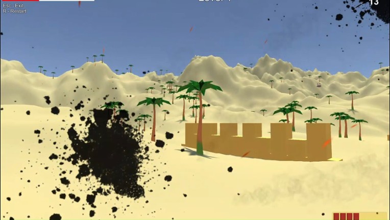 Toucan Rampage: Sandstorm Shooter screenshot