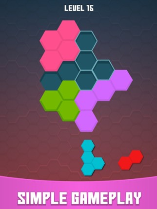 BlockHexa Puzzle Mania screenshot