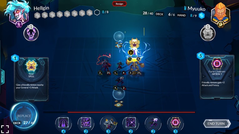 Duelyst GG screenshot