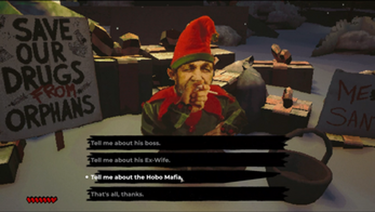 FAT HOBO: Hobocop Saves Christmas screenshot