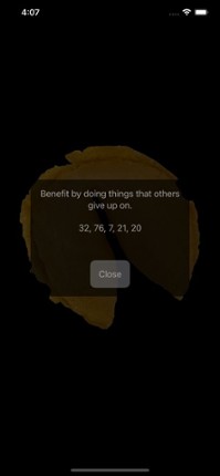 Fortune Cookie Watch screenshot