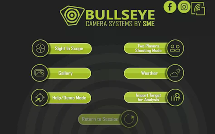 Bullseye Target Manager screenshot