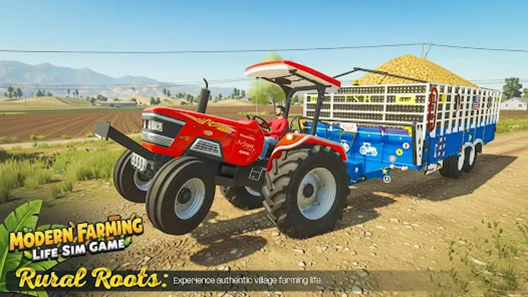 Modern Farming Life Sim Game screenshot