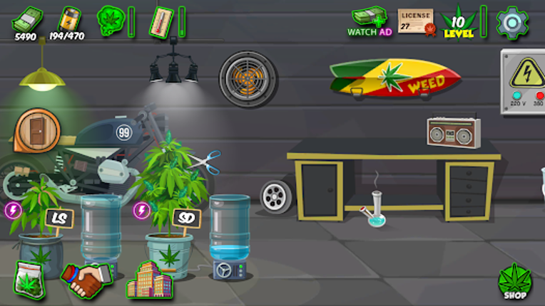 Weed Grower Simulator screenshot