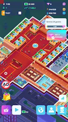 Idle Hotel Tycoon Empire screenshot