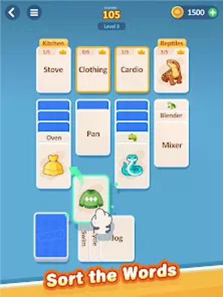 Word Sorta Solitaire screenshot