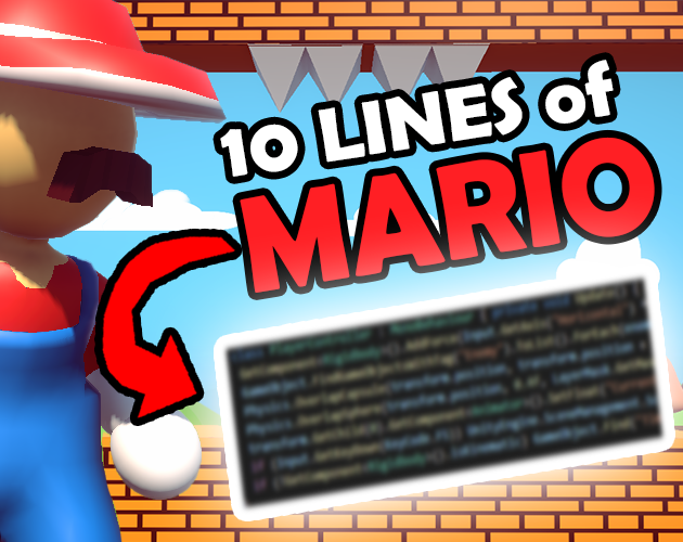 Games like 10 Lines of Mario