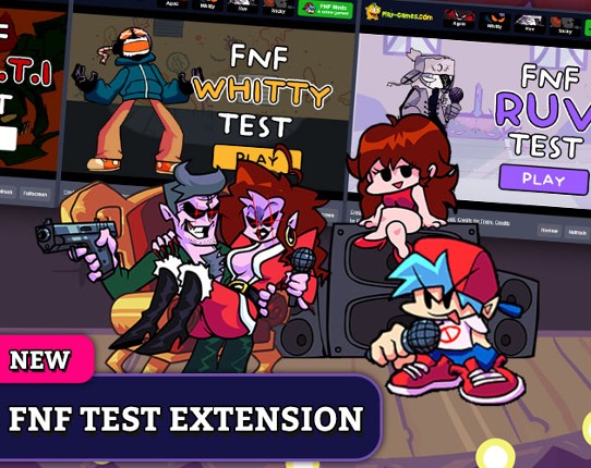 FNF Test Chrome Extension Game Cover