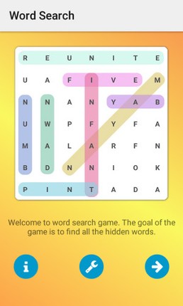Word Search Puzzle Finder screenshot