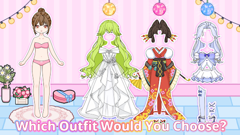 Sweet Paper Doll: DIY Dress up screenshot