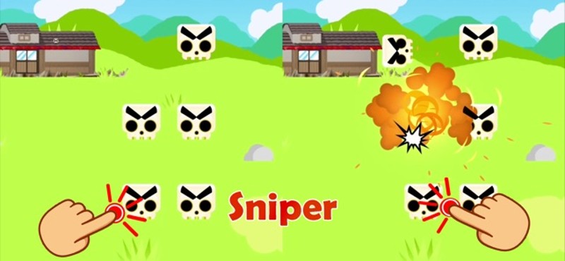 Jumping Ninja Party 2 Player screenshot