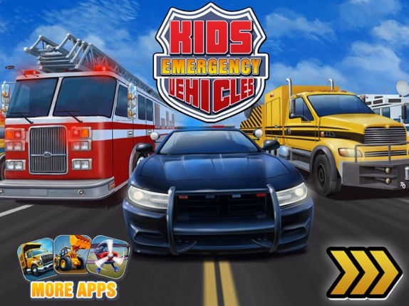 Kids Vehicles: Emergency screenshot