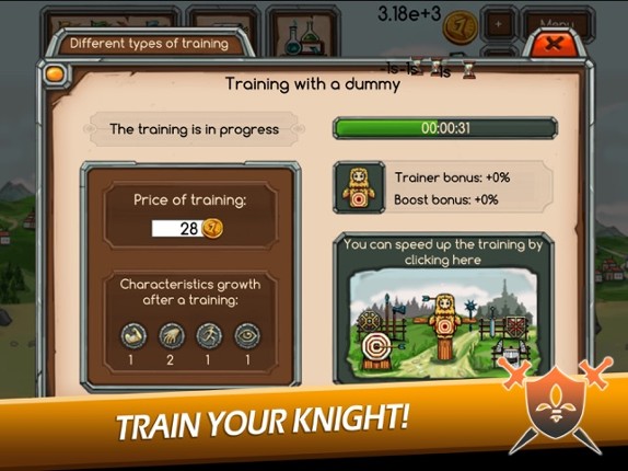 Knight Joust Idle Tycoon screenshot