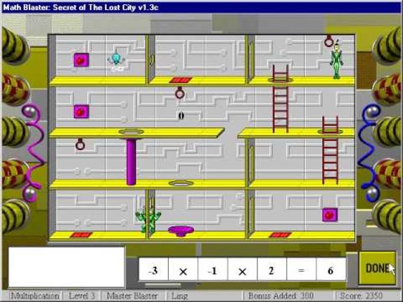 Math Blaster: Episode Two - Secret of the Lost City Image