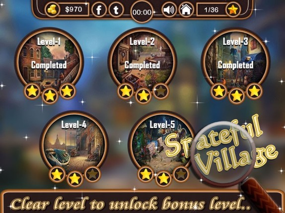 Spateful Village - Free Hidden Objects game for kids and adults screenshot