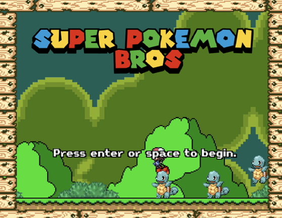 Super Pokemon Bros Game Cover