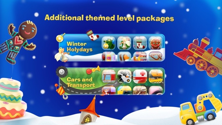 Tim the Fox - Puzzle - free preschool puzzle game Image