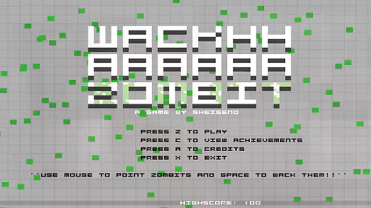 WACKHH AAAAAA ZOMBIT! Game Cover