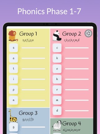 ◟Where's Phonics◞ Phases 1-7 screenshot