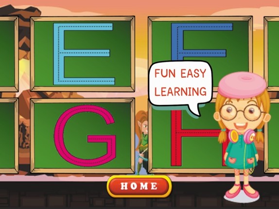 ABC Jigsaw Puzzle and Coloring screenshot