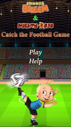 Chhota Bheem &amp; Mighty Raju-Catch the Football Game screenshot