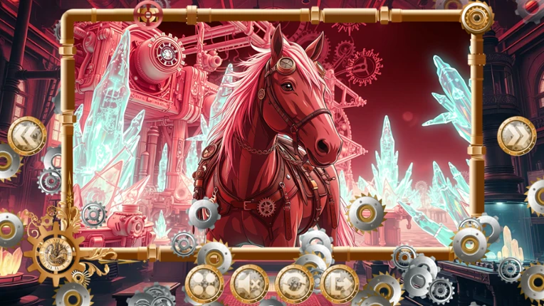 Chronime Puzzle: Horses screenshot