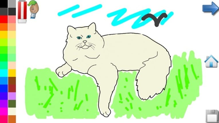 Coloring Book : Cats &amp; Kittens screenshot