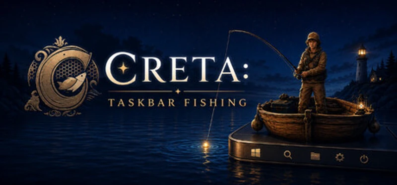 CRETA: Taskbar Fishing Image