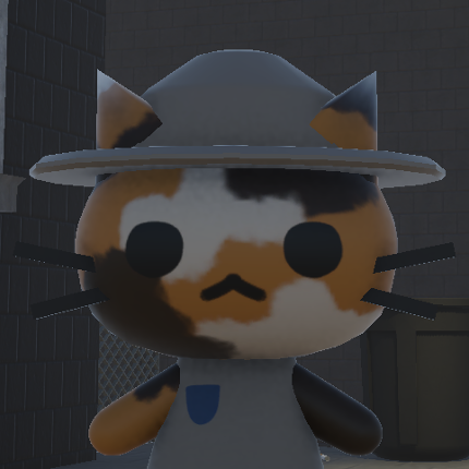 Detective Cat Image