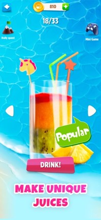 Drink Cocktail Boba Tea Diy screenshot