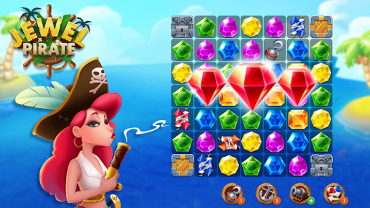 Jewel Pirate - Treasure Legend screenshot