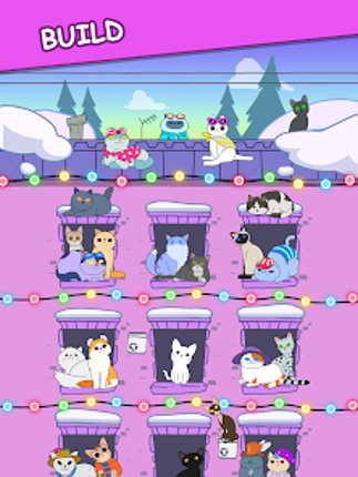 Cats Tower - Adorable Cat Game Image