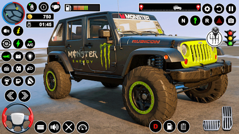 Offroad Jeep Driving:Jeep Game screenshot